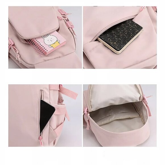 BLUEY Backpack High Capacity Shoulder Bag Student - Waterproof - Picture 3 of 6